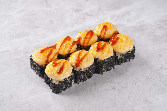 Запеченный ролл с угрем