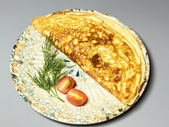 Омлет с ветчиной и сыром