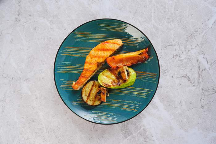 Стейк из лосося