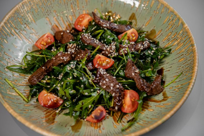 Салат тёплый