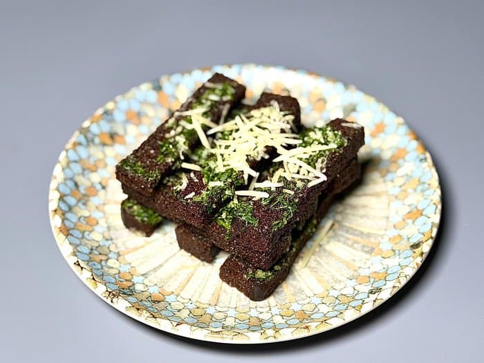 Чесночные гренки + соус тартар
